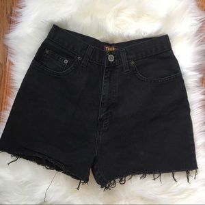 Faded Glory high waisted denim shorts